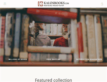Tablet Screenshot of kalosbooks.com